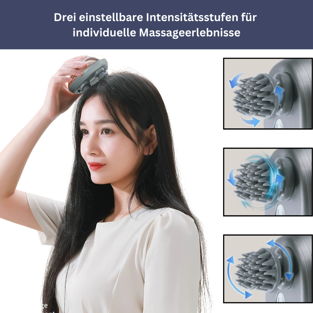 Massagegerät für Kopfmassage und Nackenmassage