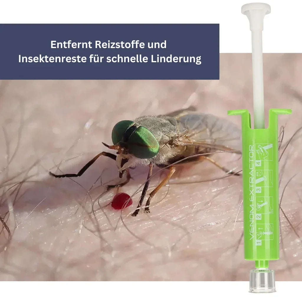 Anti Insekten Bundle - Stichheiler, Giftsauger, Mückenarmband