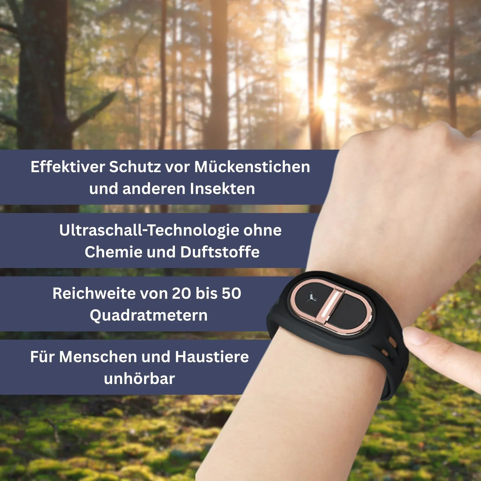 MosquitoGuard - Anti-Mücken-Armband