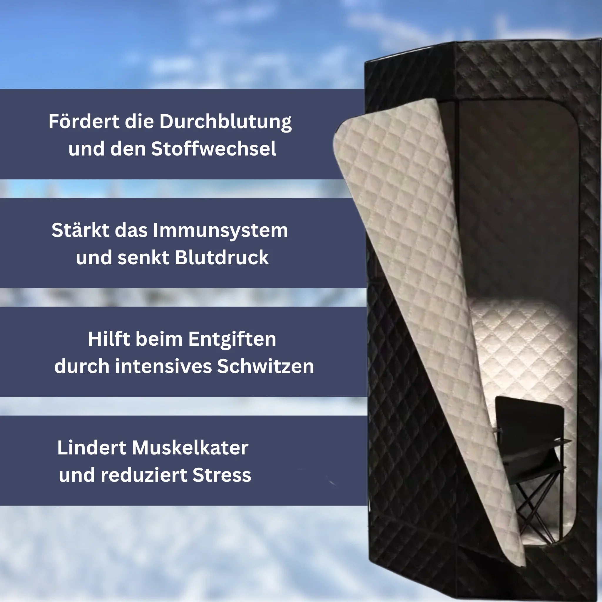 ThermoBox - Dampfsauna