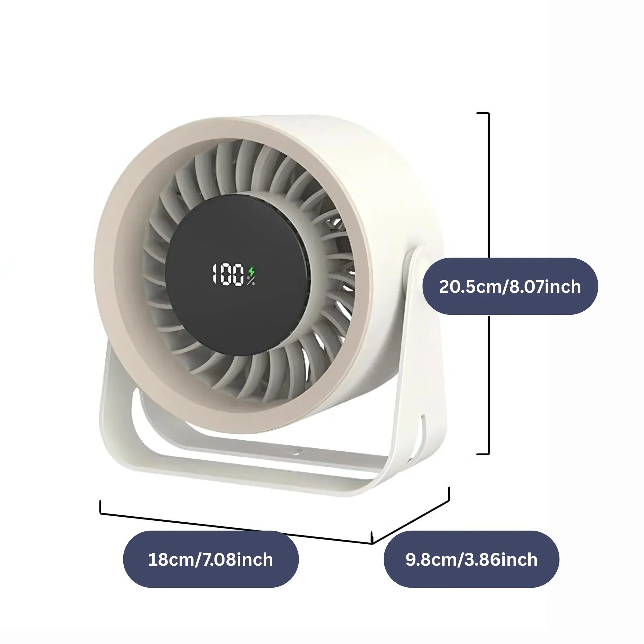 3-in-1 Fan with Oscillation Function