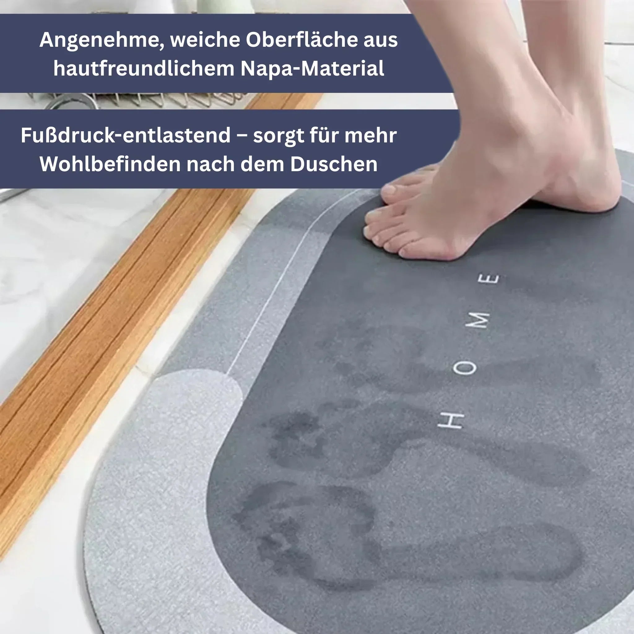 QuickMat - Die hygienische Schnelltrocken-Badematte
