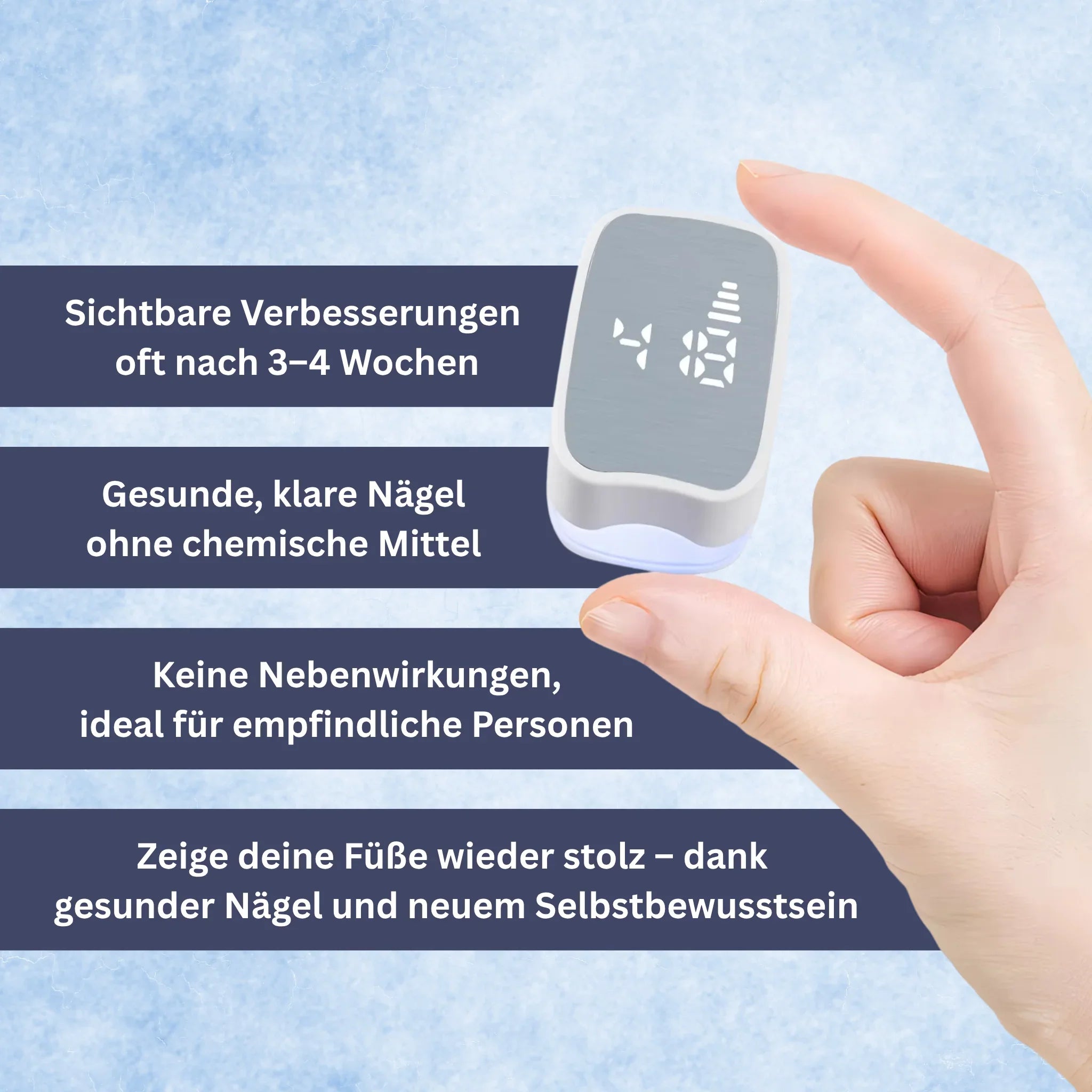 NailClear - Lasergerät gegen Nagelpilz