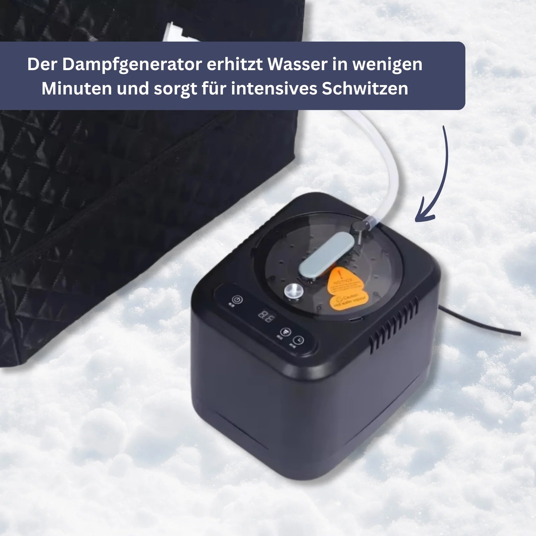 ThermoBox - Dampfsauna