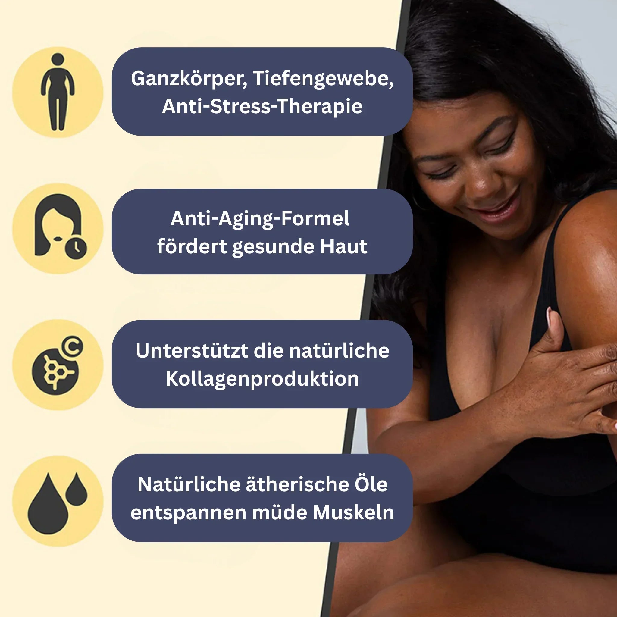 Veganes Anti-Aging Massageöl mit Ingwer