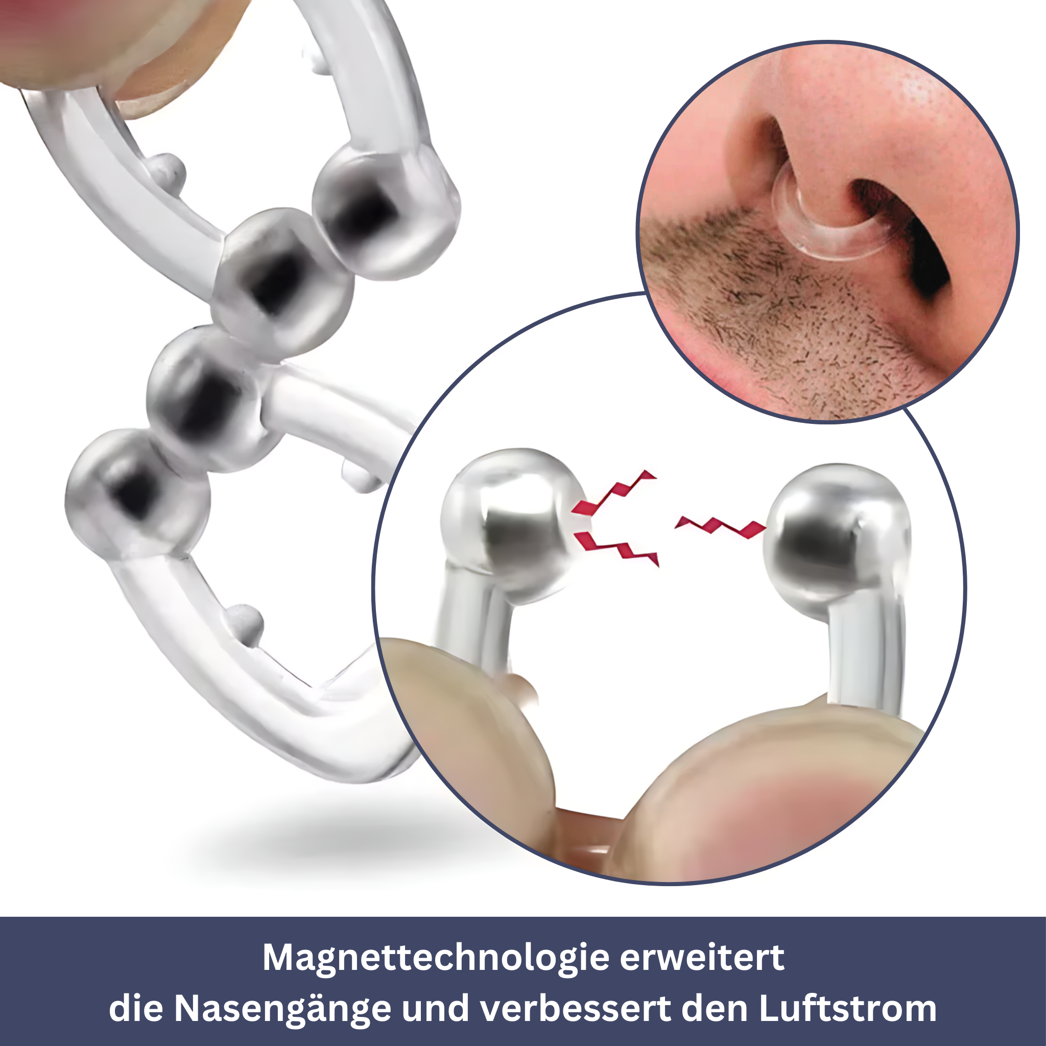 SilentBreeze - Magnetischer Schnarchstopper