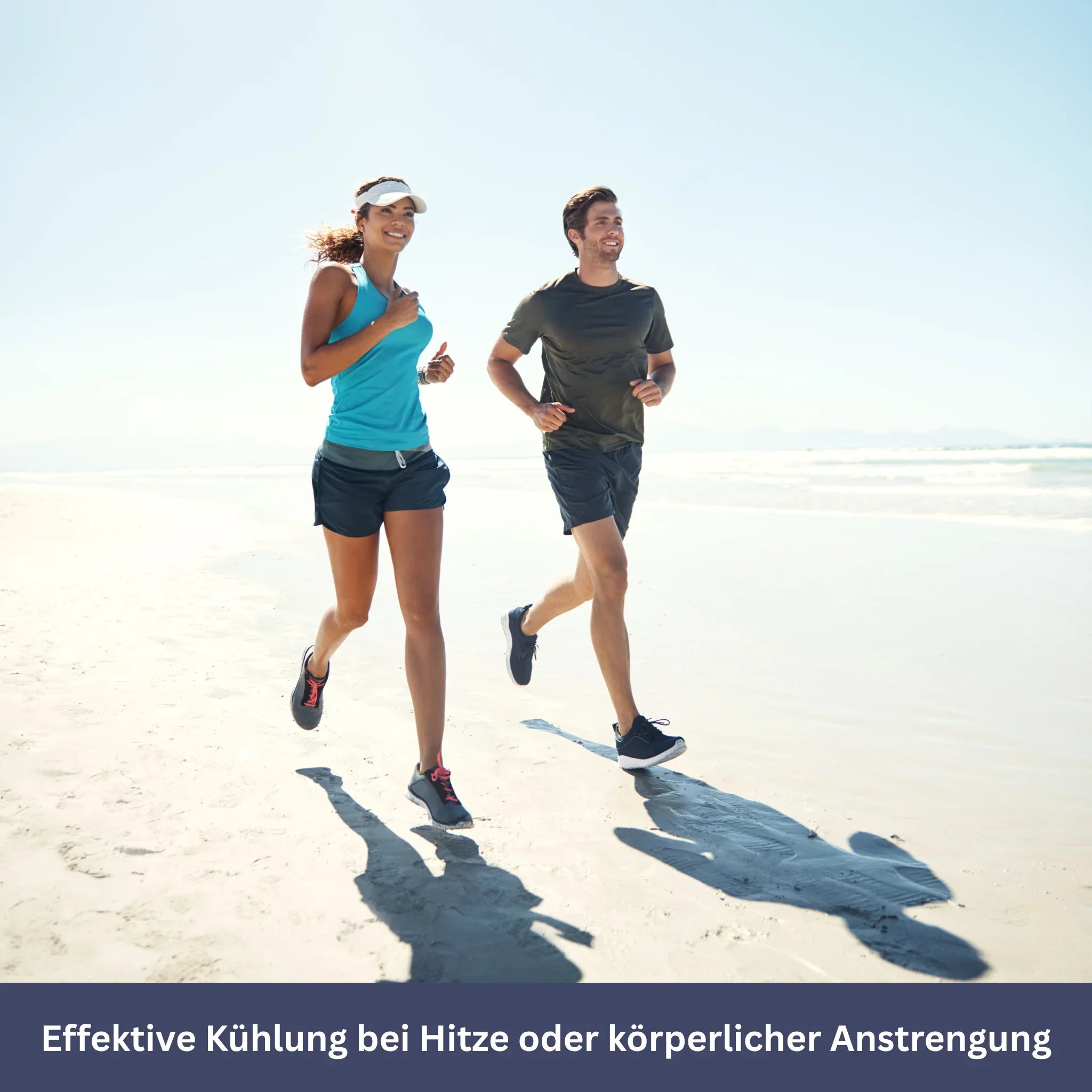 Mini-Handventilator mit Eiskompresse