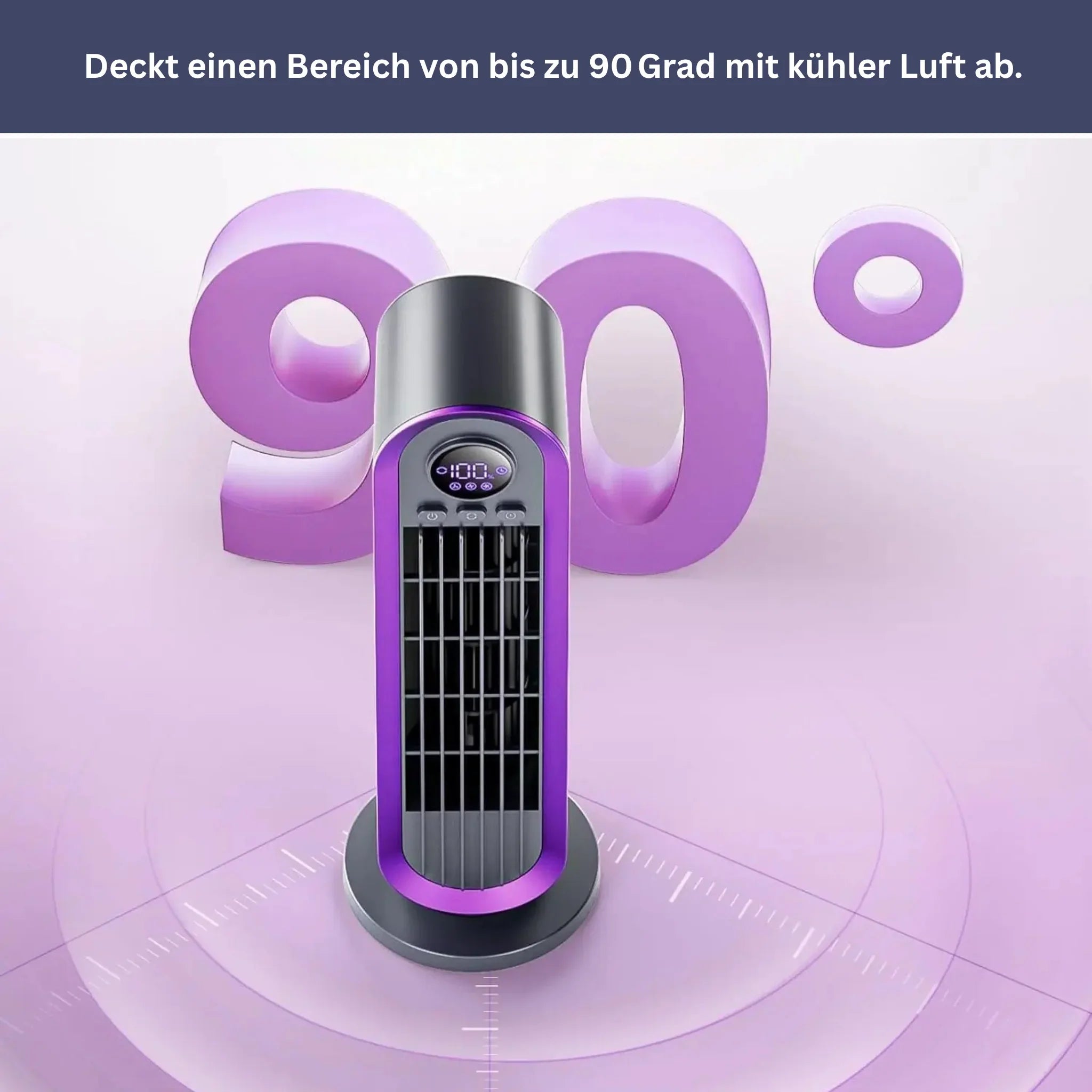 Bladeless Tischventilator für Büro & Zuhause