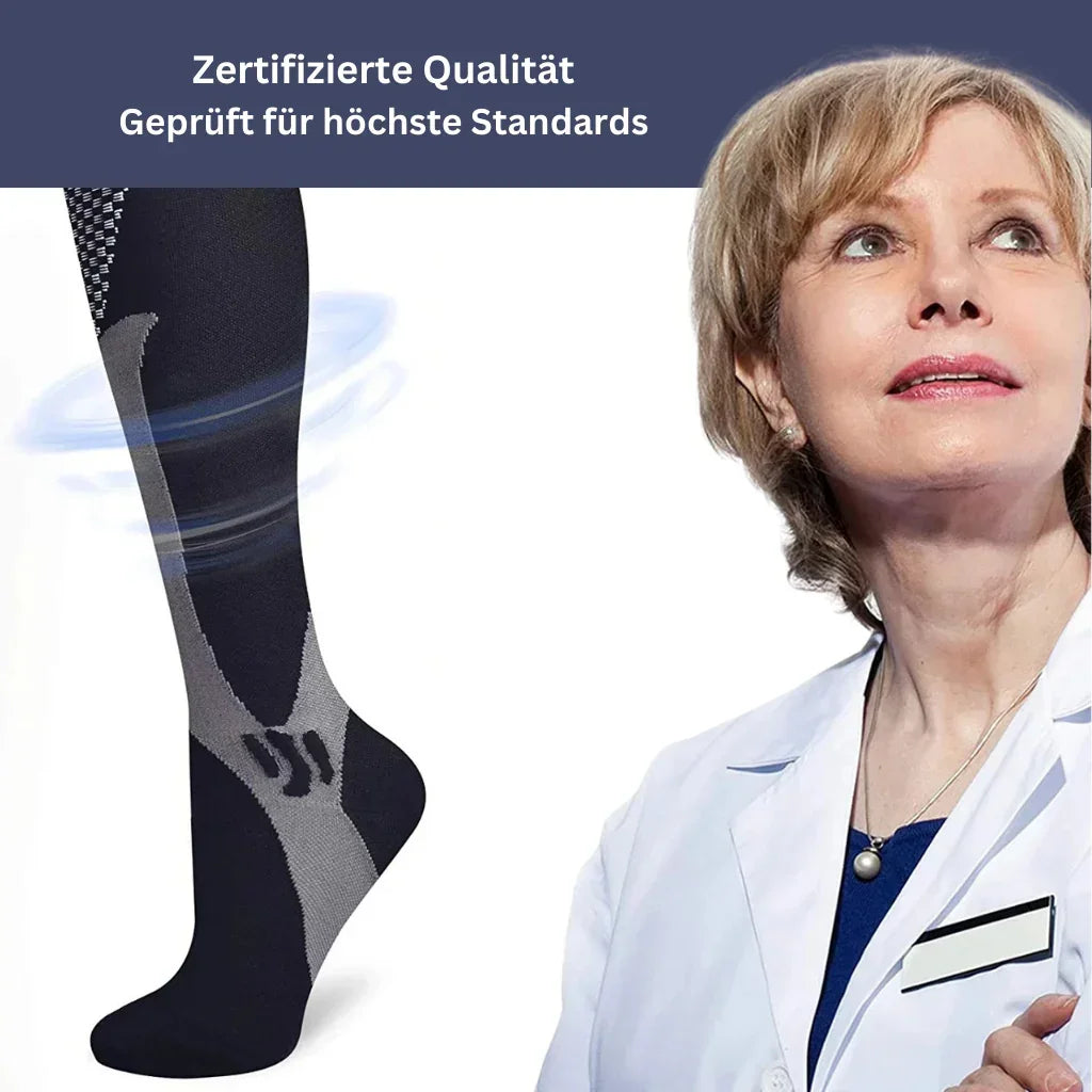 Kompressionsstrümpfe für schmerzfreie Beine
