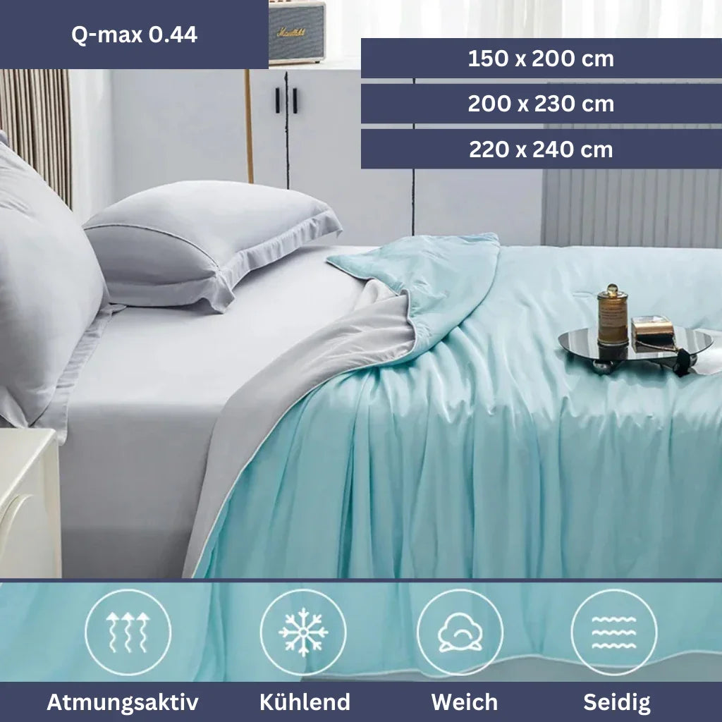 SleepCool - Kühlende Decke für guten Schlaf im Sommer
