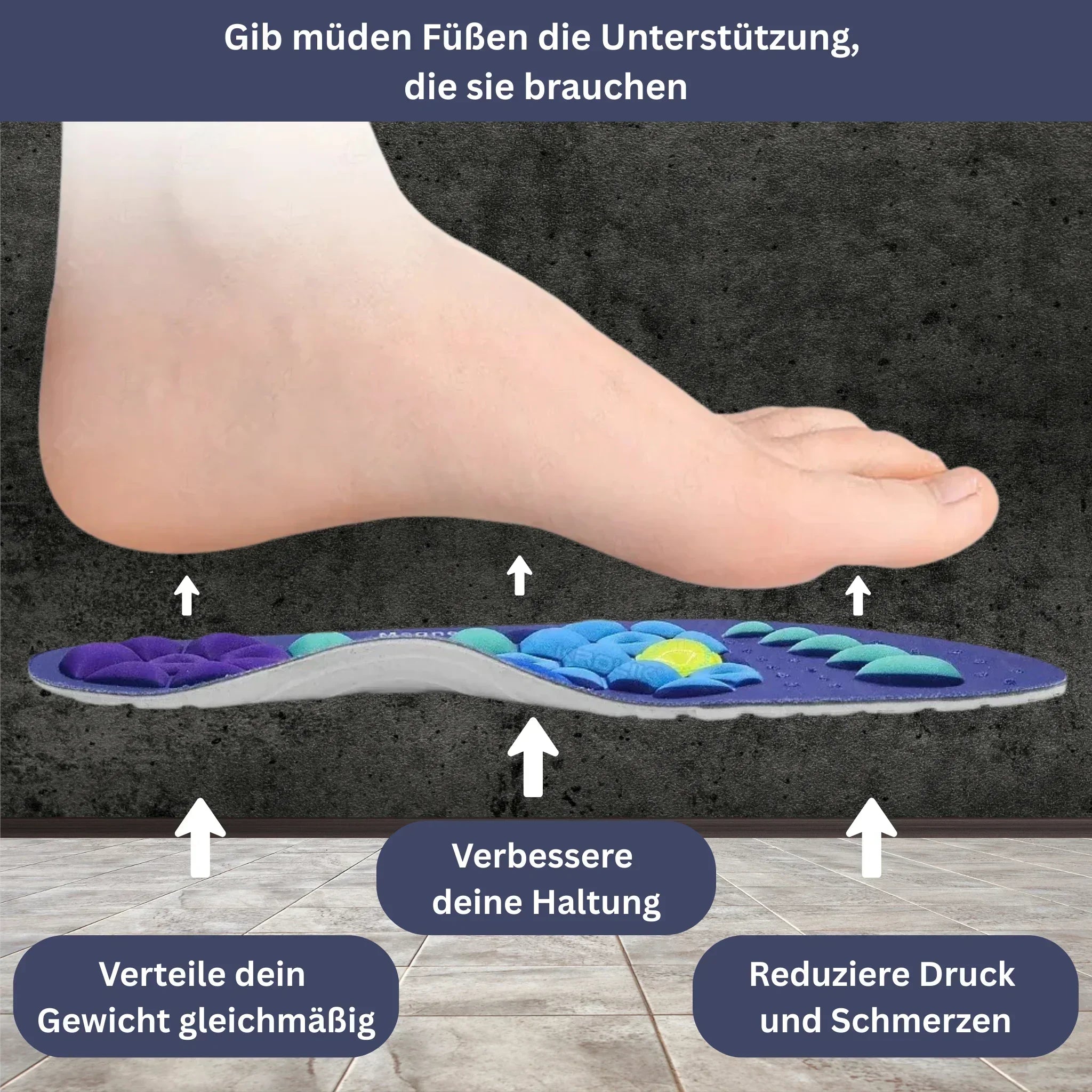Sportsohlen mit Magnettherapie
