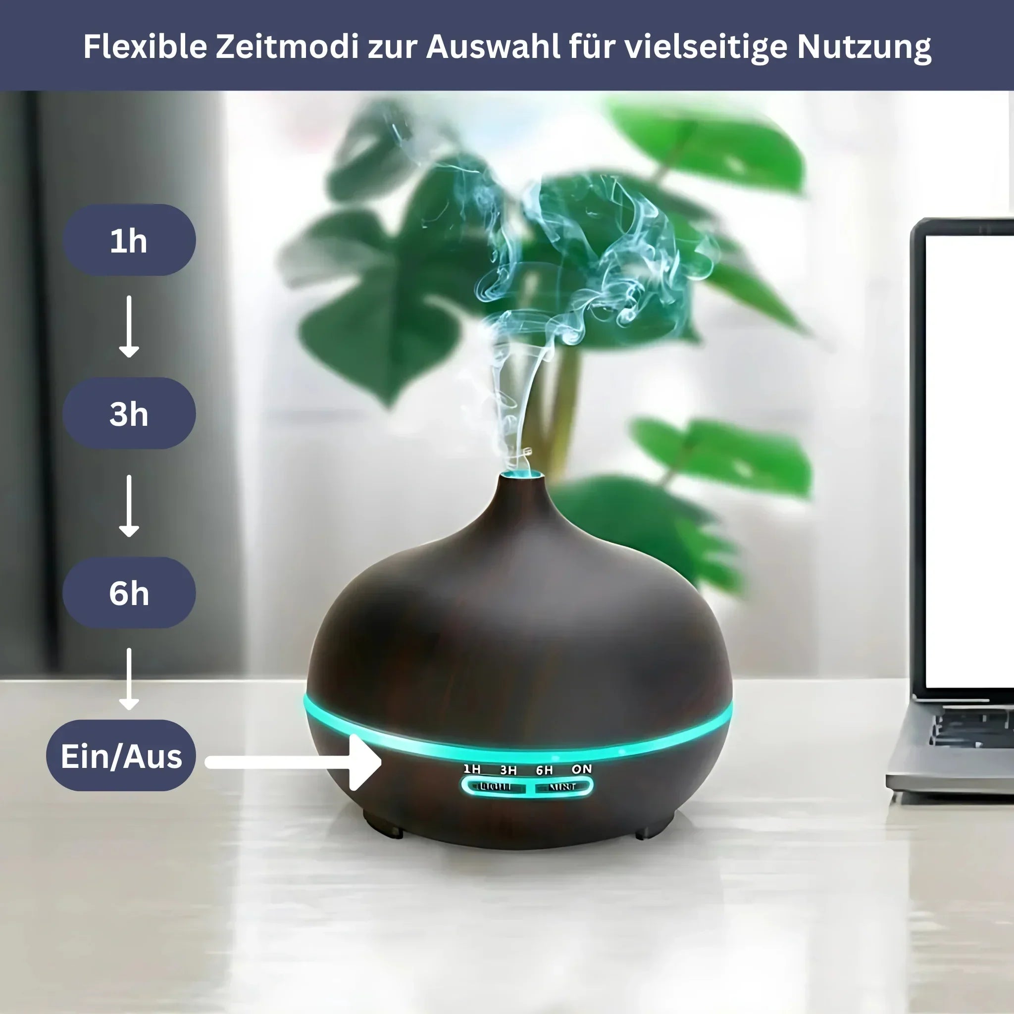 Ultraschall Luftbefeuchter mit Fernbedienung