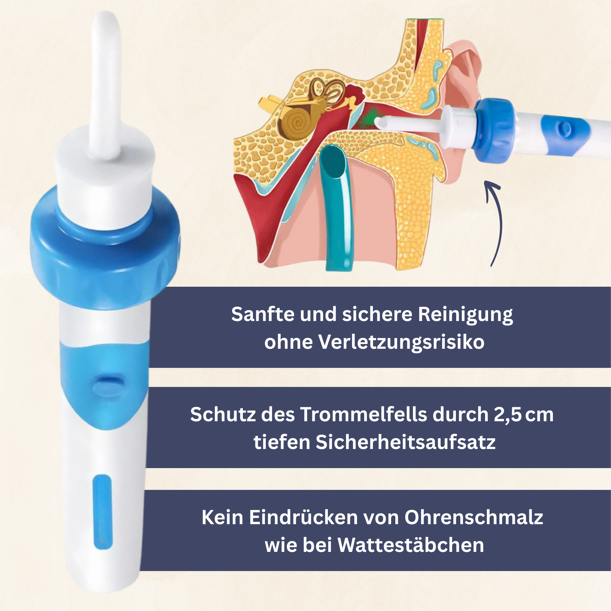 HearClear – Ear Cleaner with Suction Function