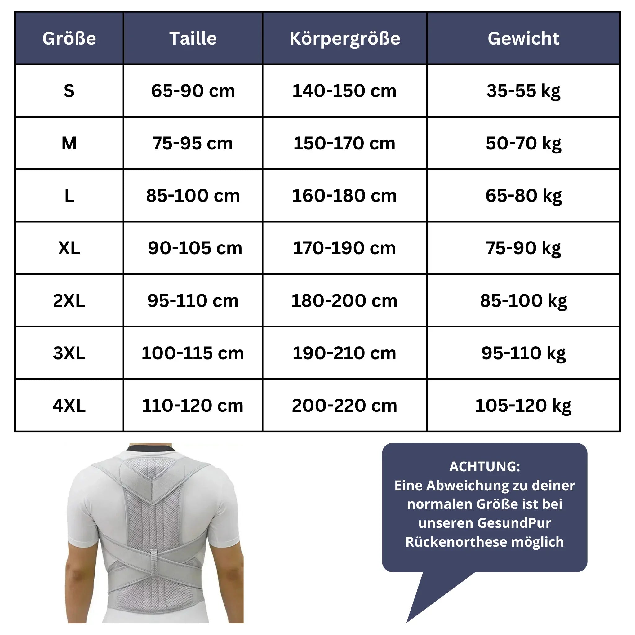 BackShield Max Rückenorthese