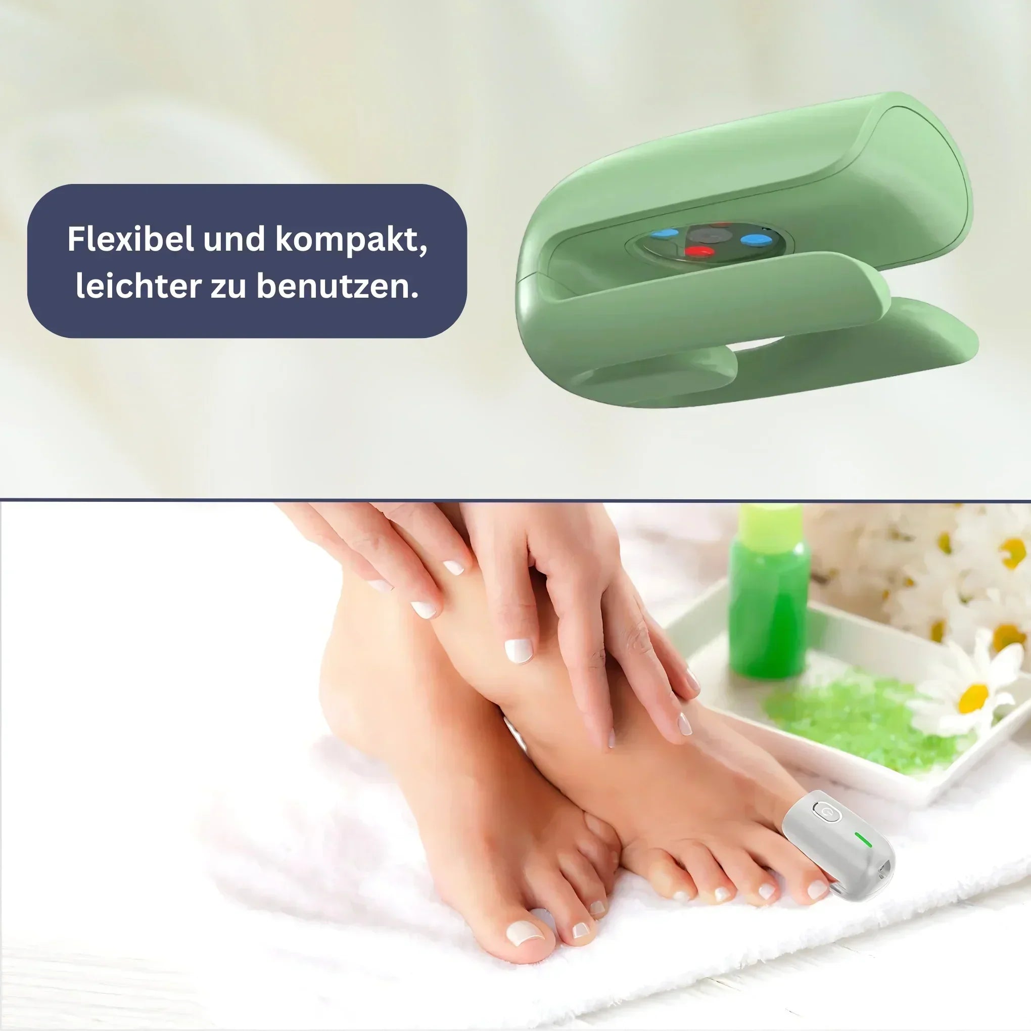 DermaClear Pro - Nail Care Device for Fungus Reduction & Cleaning