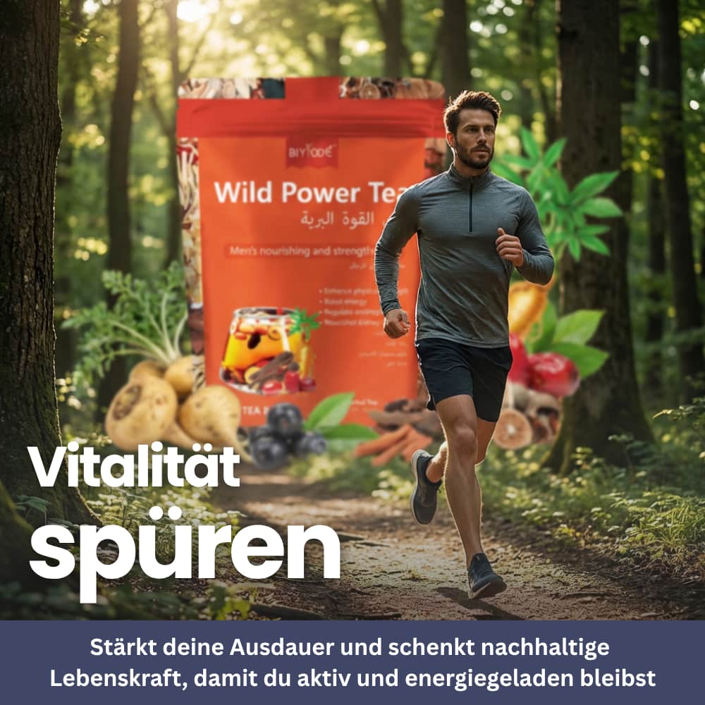 Kräutertee mit Ginseng & Maca
