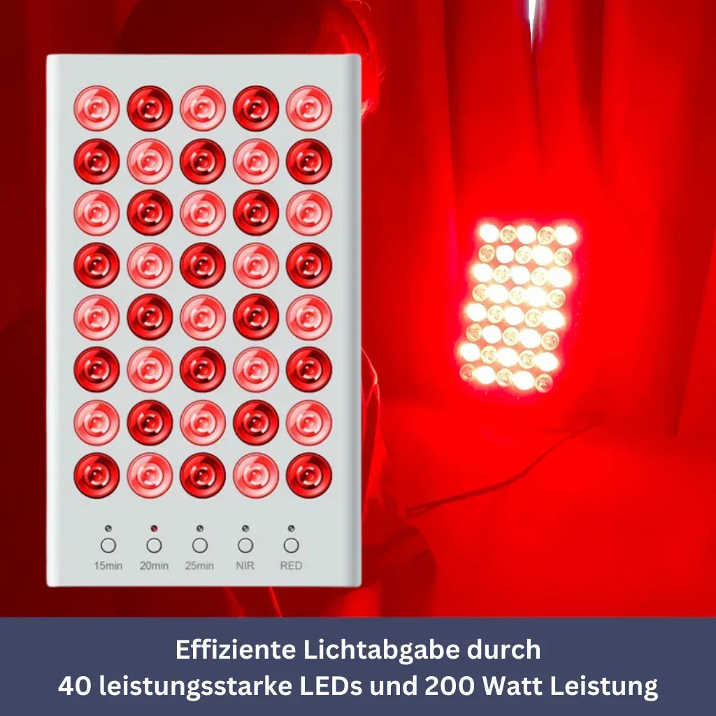 LumiCare Rotlichttherapie-Gerät