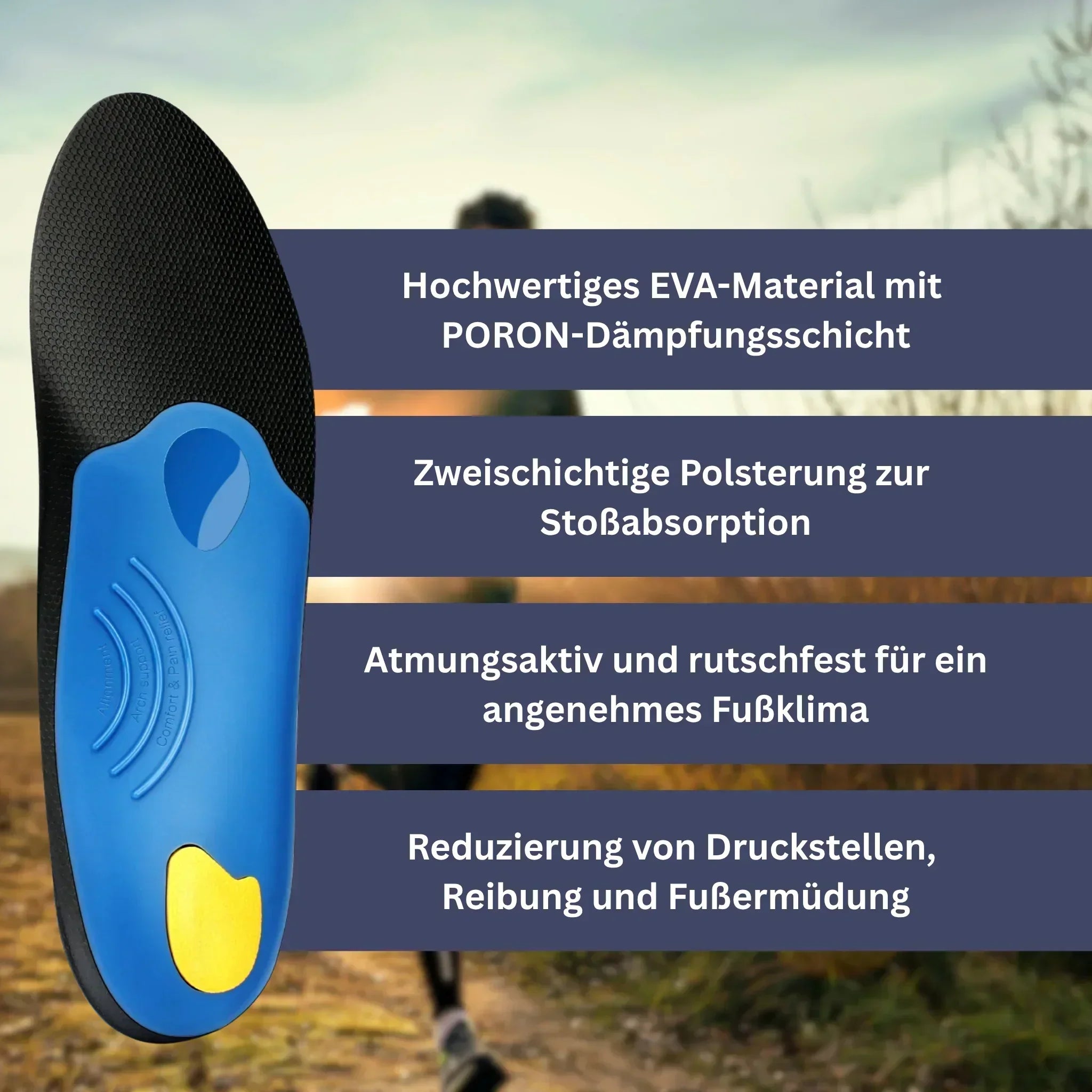SoleFlex - Orthopädische Komfort-Einlegesohlen