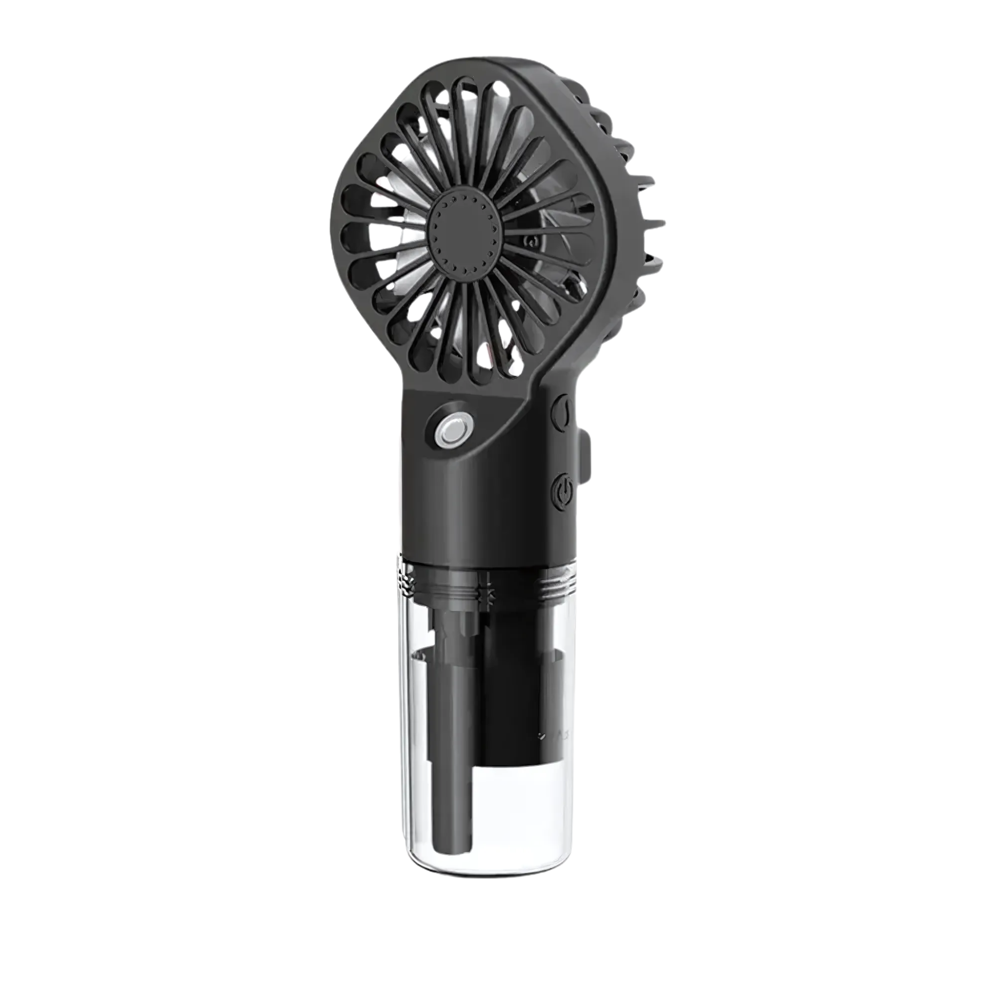 Tragbarer Handventilator mit Wasserspray