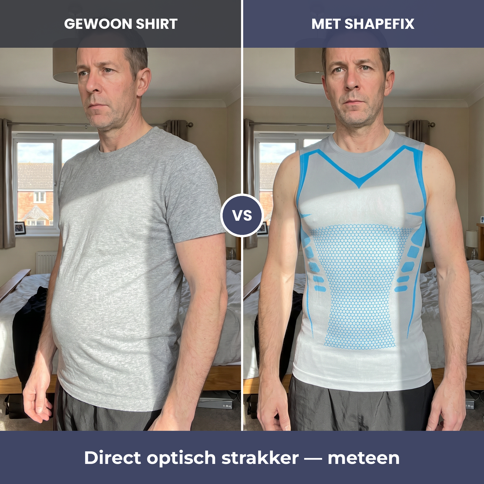 [nl] Voor–na: gewoon shirt vs. ShapeFix